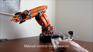 6-Dof Lego Robot Controlled By 2 Ev3S