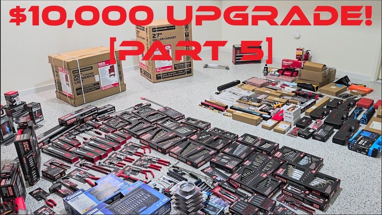 $10,000 Tool Box Build - My 1st New Setup in 30 Years [PART 5]