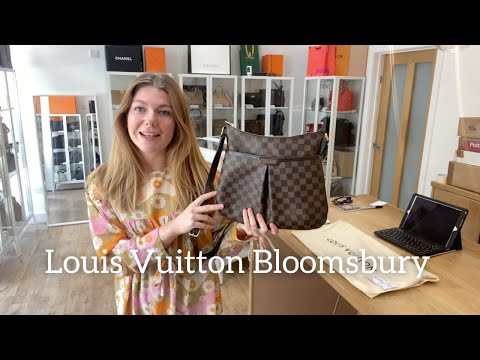 Louis Vuitton Damier Ebene Canvas Bloomsbury GM Bag Louis Vuitton