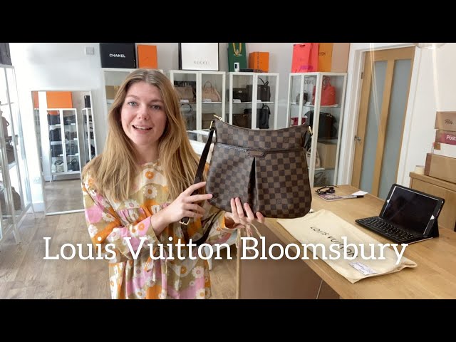 LOUIS VUITTON Bloomsbury PM Bag in Damier Ebene