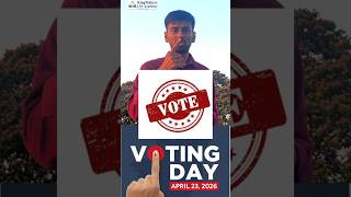 Go and Vote 🗳️ ! April 23 Voting Day | Democratic Right | Adil Baig