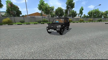 How to add Indian Mahindra Scorpio Classic S11 Mod in Bus Simulator Indonesia | Car Mod Bussid