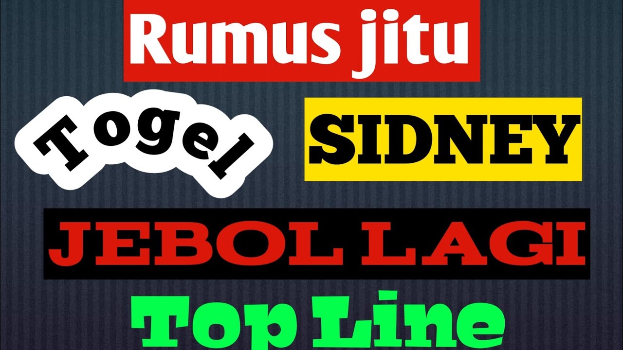 Prediksi Togel Sidney Minggu 29 November 2020 Sd Hari Ini Sidney Hari Ini Rumus Jitu Youtube