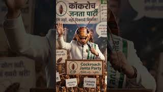 Cockroach Janta Party ab ek takat hai jise koi mita nahi sakta#cockroach janata party ai video