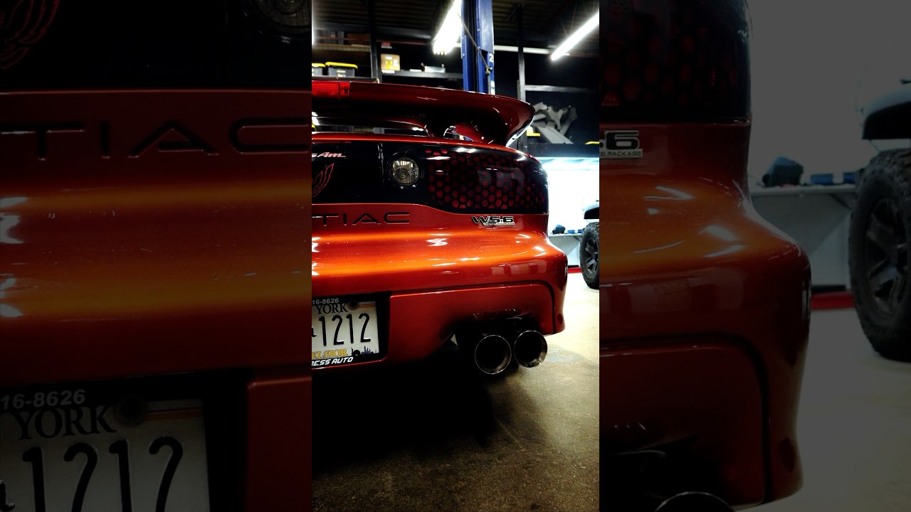 4K | Trans Am Edit (Exhaust Install) 