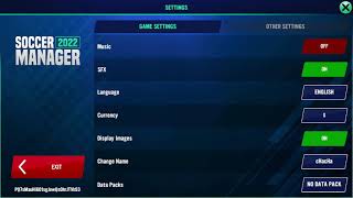 How To Change Language in Soccer Manager 2022 screenshot 5