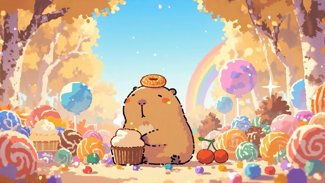 YouTubeでCute Lofi Song | Lofi Beats or Candy Dreams?🍭🍬 Slow Morning🌞 Relax With My Capybaraを視聴 YouTubeでCute Lofi Song | Lofi Beats or Candy Dreams?🍭🍬 Slow Morning🌞 Relax With My Capybaraを視聴
