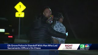 Hours long Elk Grove Standoff after pursuit through Sacramento