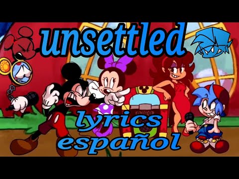 FNF VS MOUSE ROOKIES EDITION [UNSETTLED LYRICS ESPAÑOL] - YouTube