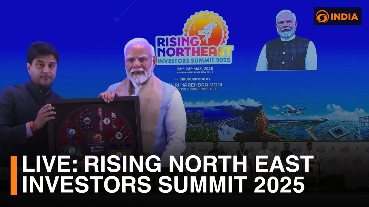 LIVE: Rising North East Investors Summit 2025 | PM Modi’s Push for Regional Growth and Investment