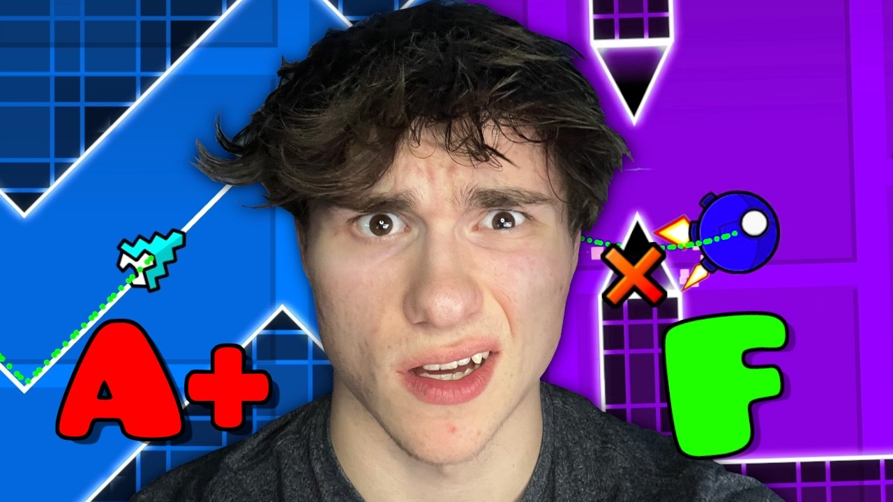 The Geometry Dash Skill Test Destroyed Me..