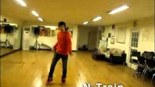 110405 Yujin's Dance Rehearsal Part 2 (+ Sangwoo The Cameraman)