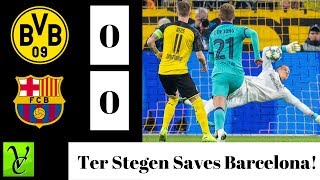Borussia dortmund vs barcelona 0-0 | tactical analysis champions
league group stage