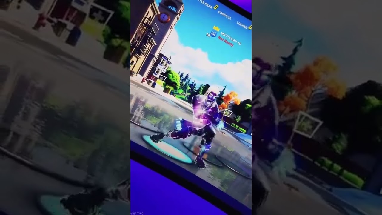 Fortnite on an Ultra Wide Monitor 