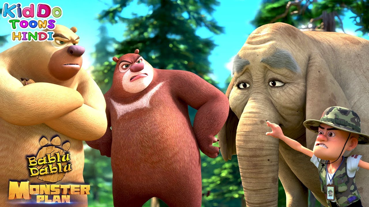 लक्खा का नया ट्री हाउस | Bablu Dablu Monster Plan Hindi Cartoon Story | Kiddo Toons Hindi