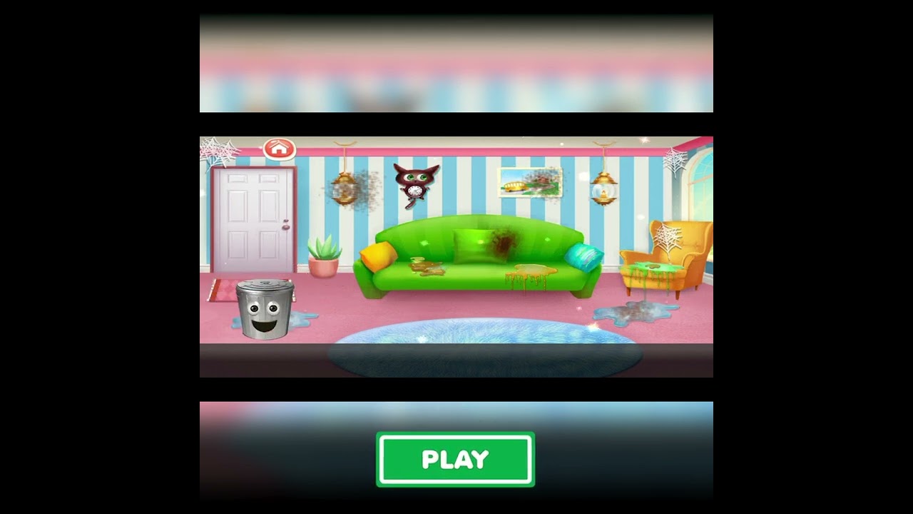 Girl Home: House Cleaning Game