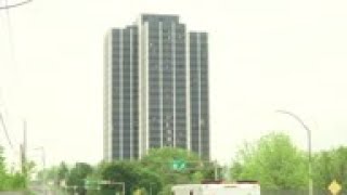 Defunct steelmaker's 21-storey HQ imploded