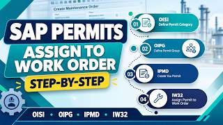 SAP PM Permit Management Tutorial | Create Permits & Assign to Work Orders