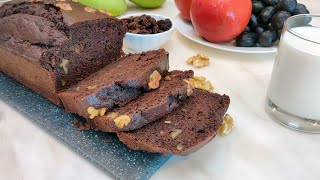 Yumshoq Bananli Shirin Non Keks, Kakao Va Smetana Bilan. Oson Retsept