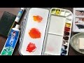 Basics #22 - Three ways to keep your watercolors from beading up on a plastic palette