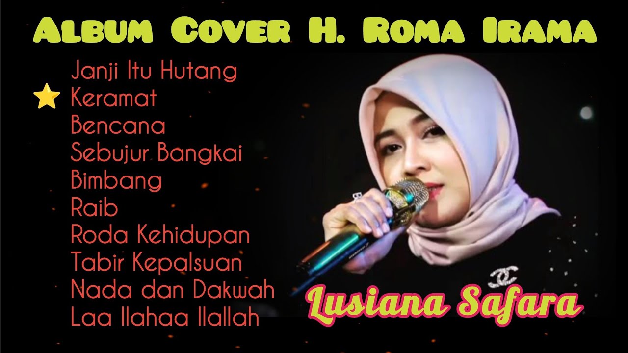 Album Cover H.Roma Irama - Lusiana Safara