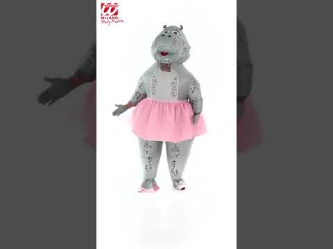 🎬 Video relacionado con hipopotamos inflables