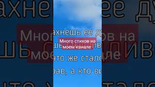 А Ты Уже Подписан На Мой Канал? #Поэзия #Стихи #Любовь #Трогательныестихи #Измена