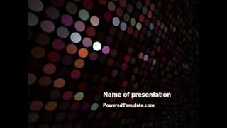 Mosaic Decor PowerPoint Template by PoweredTemplate.com