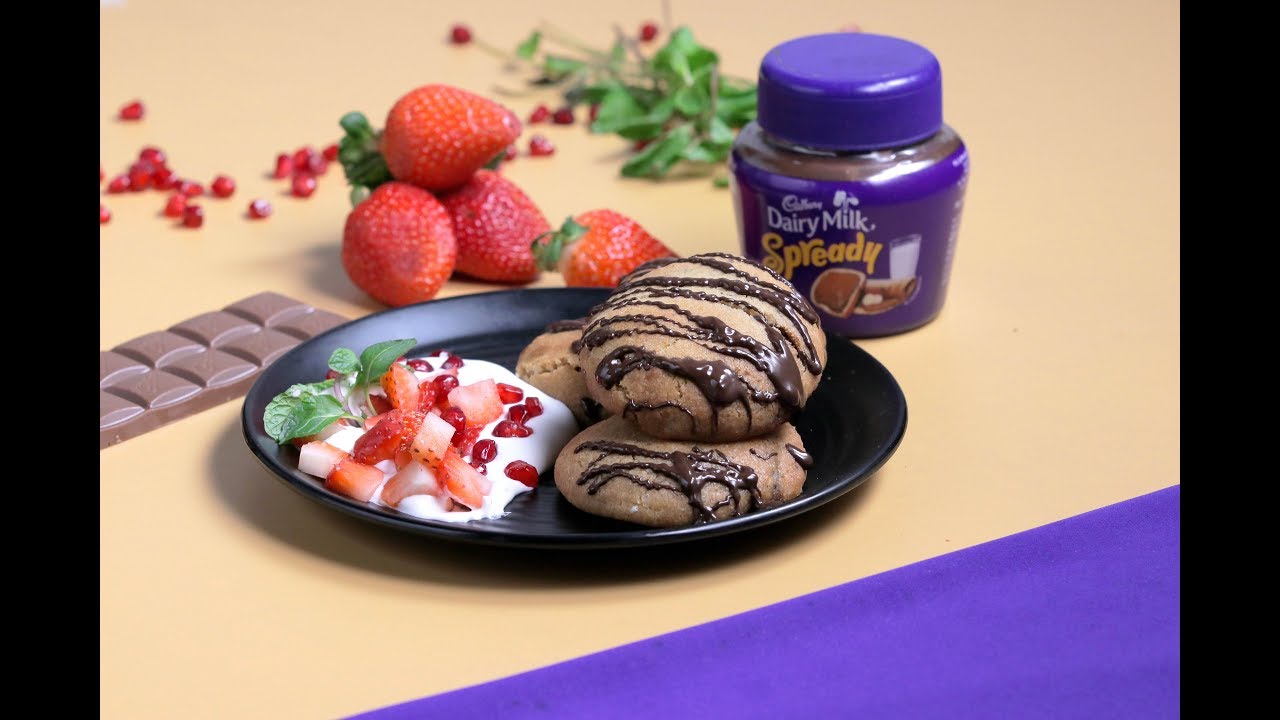 Gobble Dairy Milk Choco Cookies How to make Dairy Milk Cookies At