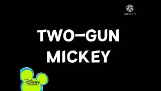 Two-Gun Mickey Mouse-Minime Mouse Walt Disneys 1947 Colorfull