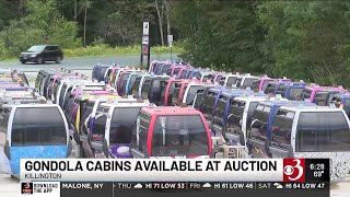 Retired gondola cabins up for auction at Killington