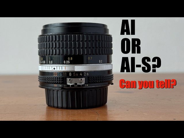 How to Tell Nikon AI vs AIS Lenses Apart in Seconds - YouTube