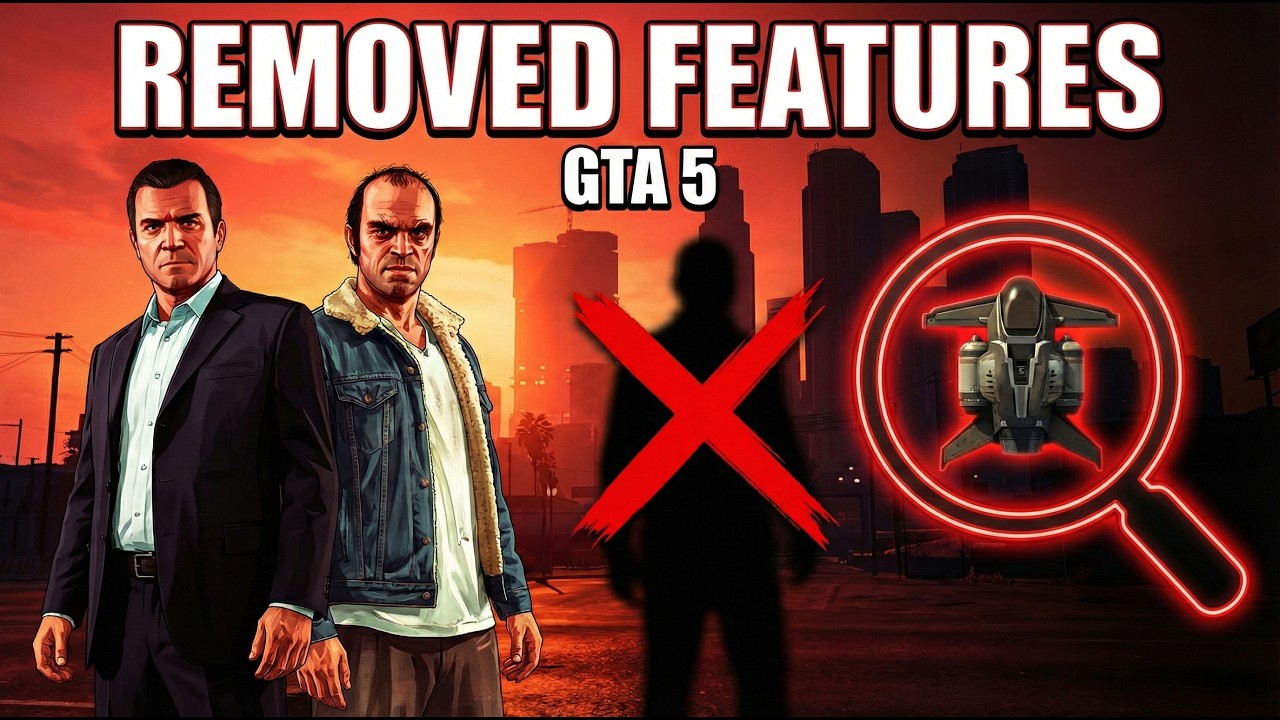 20 GTA 5 Features That Rockstar Secretly REMOVED 🔥