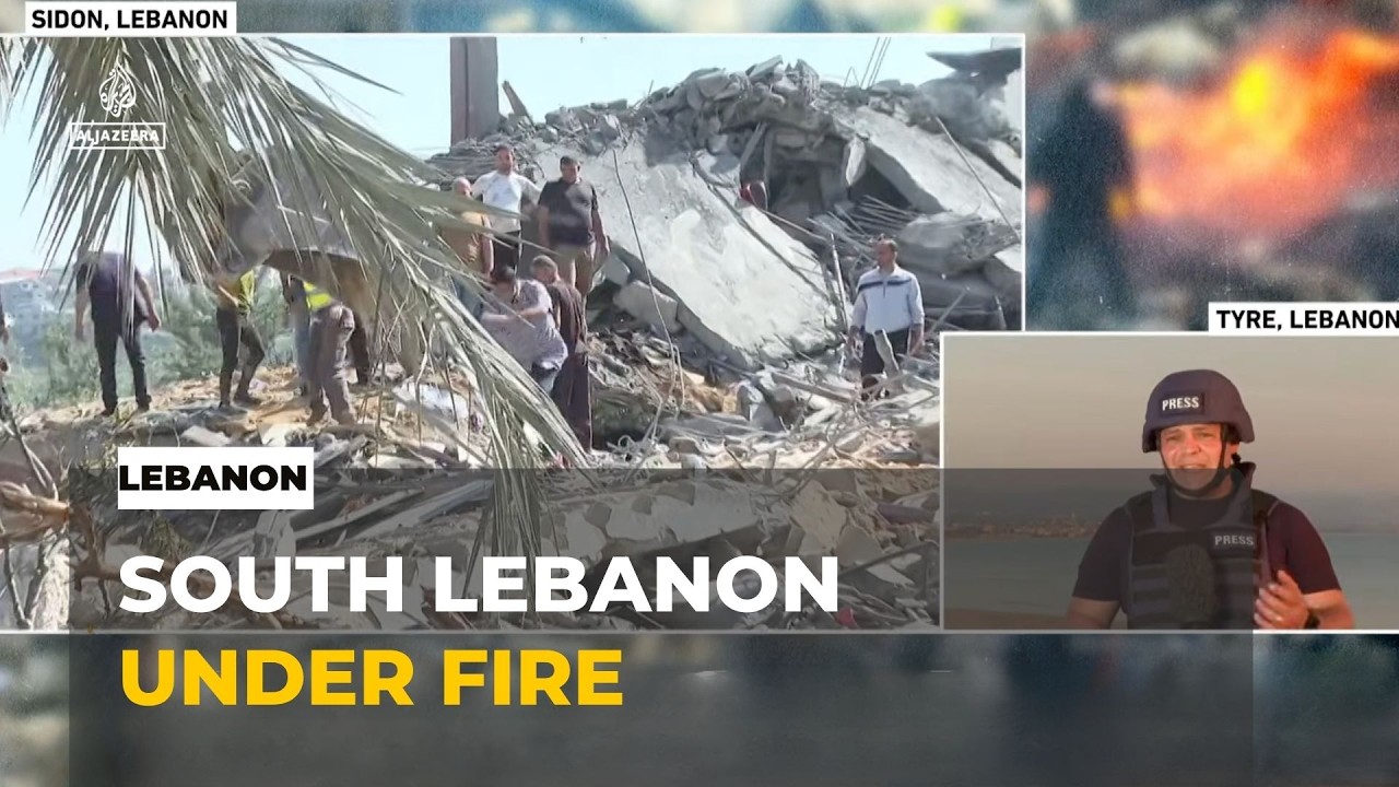 إسرائيل تكثف غاراتها في جنوب لبنان قبيل محادثات وقف إطلاق النار.