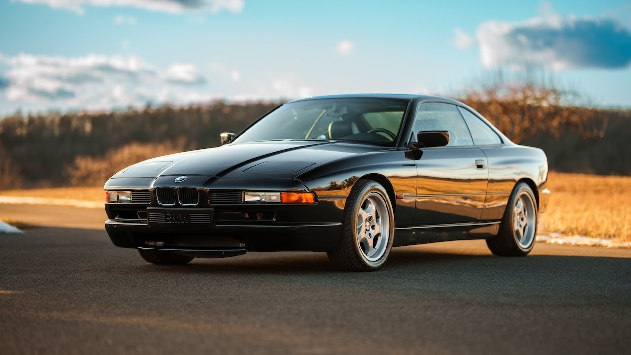 BMW 850CSI - Black on Black - YouTube