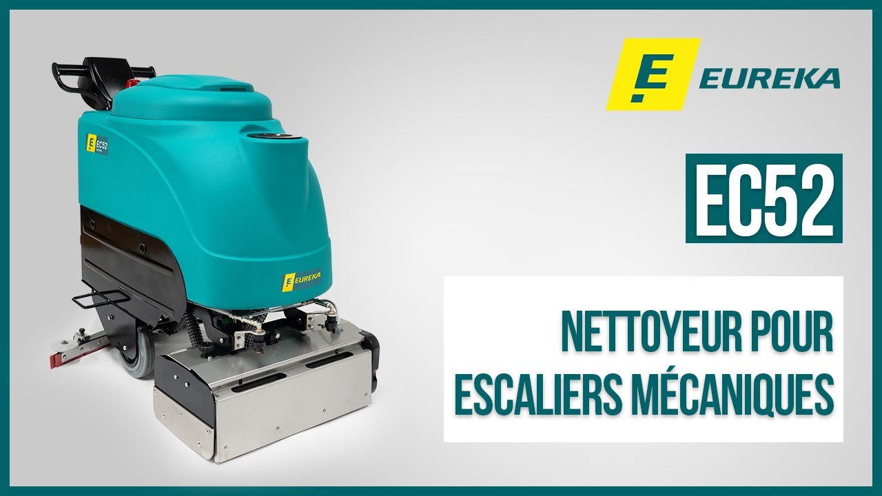 AUTO-LAVEUSE POUR ESCALATORS ET TAPIS ROULANTS | EUREKA EC52