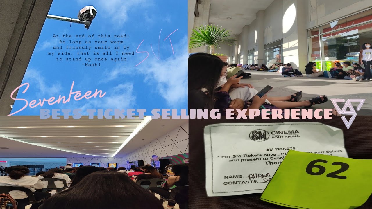 seventeen: be the sun in manila | ticket selling experience ✨