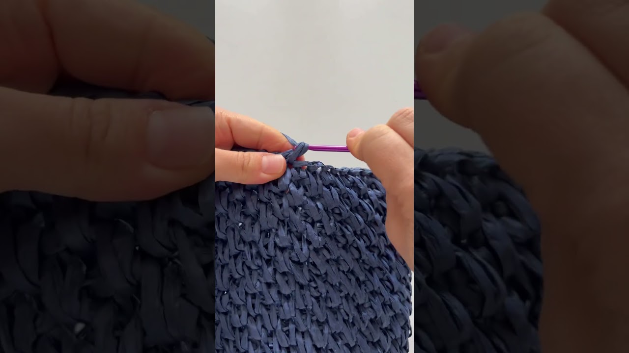 Ters sık iğne yapımı sizlerle daha fazlası için kanalıma davetlisiniz #trending #bag #çanta