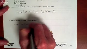 Module 5 - Grade 8 - Lesson 6 - Modeling Linear Relationships