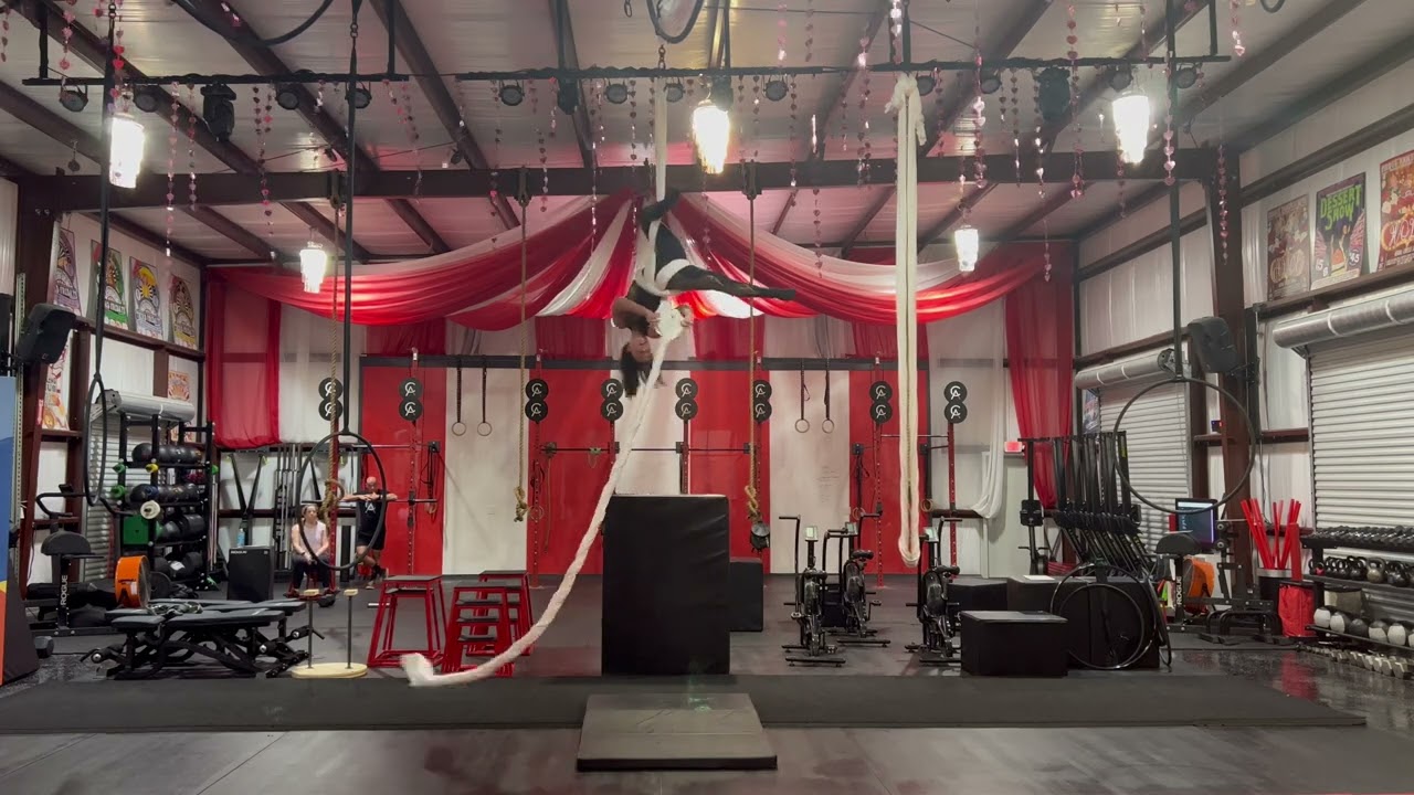 Florida Aerial Arts Championship 2023 Silks Junior Caitlin Martinelli