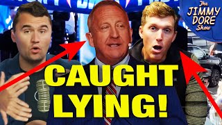 Charlie Kirks Chief Of Staff & Father Caught Blatantly Lying