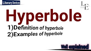 Famous Hyperbole,Definition,Examples,Easy Concept#literarydevices Wealth