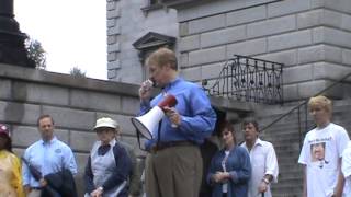 SC. State Rep. Rick Quinn speaks out at the Rally for Justice 08/17/13 .mpg