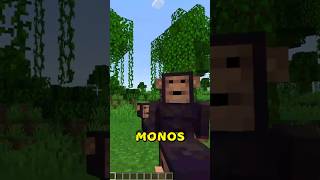 Ahora MINECRAFT tiene MONOS inteligentes 🐒 #minecraft #minecraftmods #minecraftshorts #minecraftpe