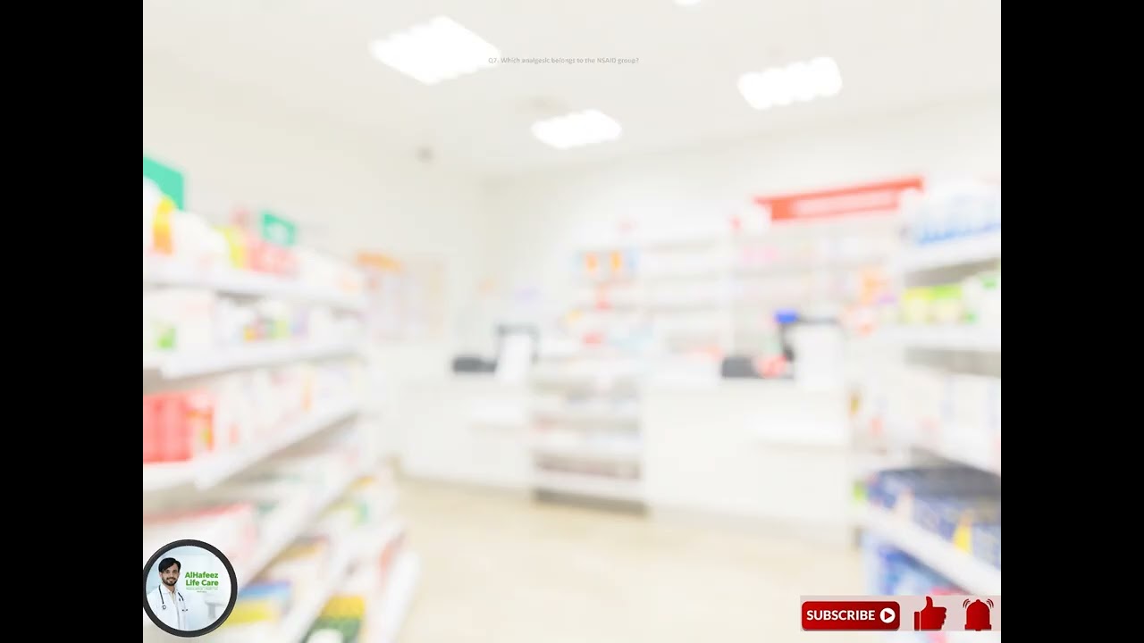 Pharmacology MCQs  Important Questions for Allied Health, DPT, Nursing & Diploma Students 1