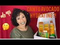 CANTU AVOCADO HYDRATING HAIR PRODUCTS | CURLBOX JANUARY 2020 | Review + Demo