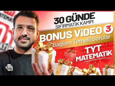 Bonus-3 Context-Based Questions | YKS 2027 Sifirmatik TYT Mathematics Camp | Day 23