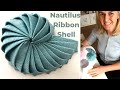 HOW TO Make NAUTILUS Ribbon SHELLS | Using Petersham Millinery Ribbon | Didsbury Art Studio