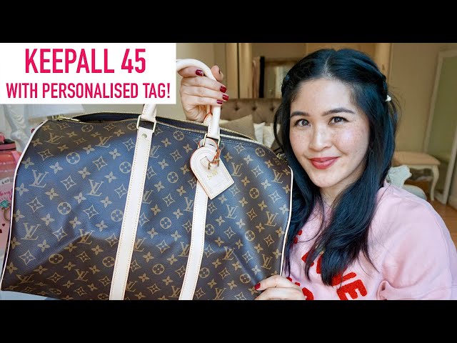 Unboxing Louis Vuitton Keepall Bandouliere 45 // How to Clean Pre