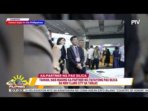 Taiwan, nais maging ka-partner ng itatayong Pax Silica sa New Clark City sa Tarlac